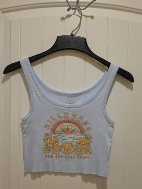 Billabong Ron Jon Surf  Sunrise Crop Tank Size Medium